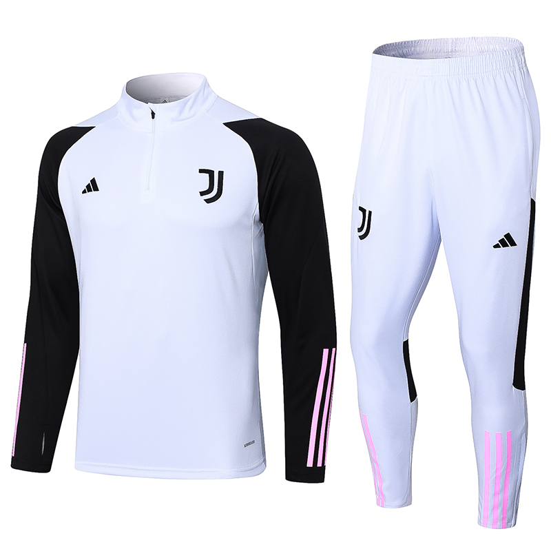 Juventus 23-24 Long Sleeve Training Set - White